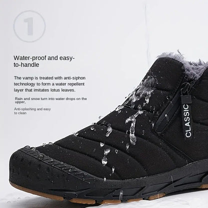 Waterdichte Winterschoenen Warm voor Mannen en Vrouwen