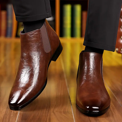 Elegante Leren Laarzen voor Dames