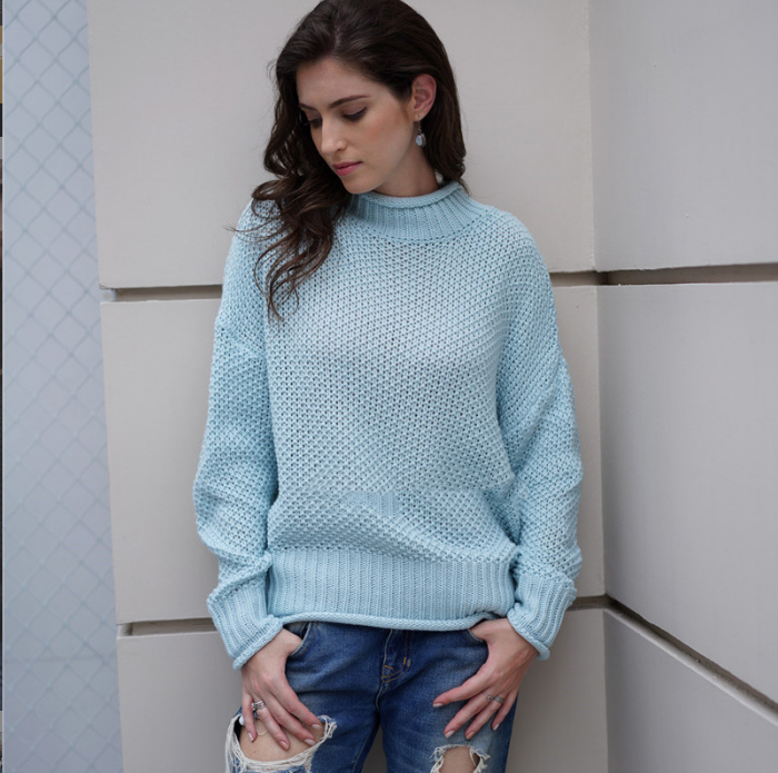 Dames Trui Warm en Elegant met Grove Steek