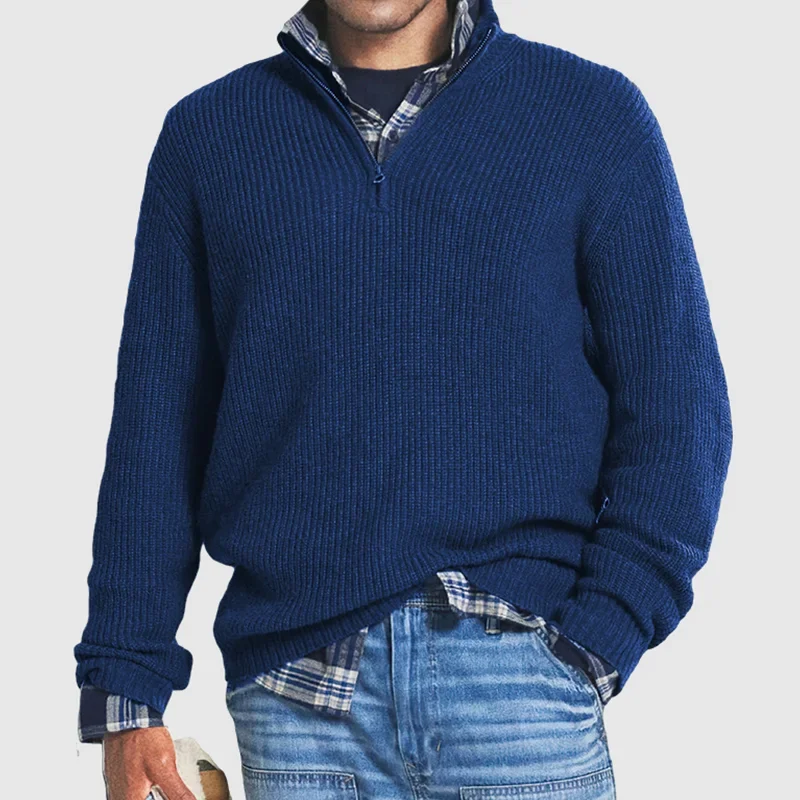 Waterdichte Heren Zipsweater Warm en Kwaliteit - StudioMarella