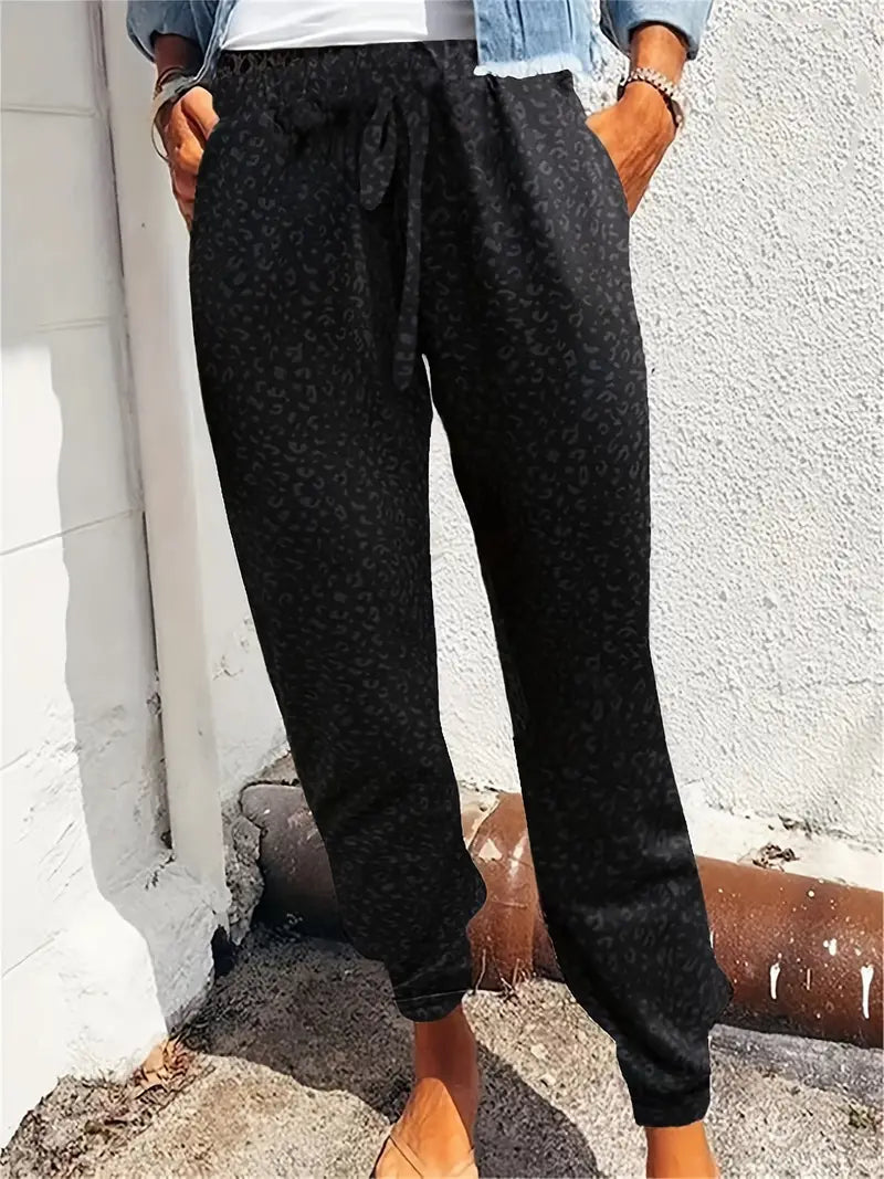 Dames Joggingbroek Luipaardprint Zomer Comfort