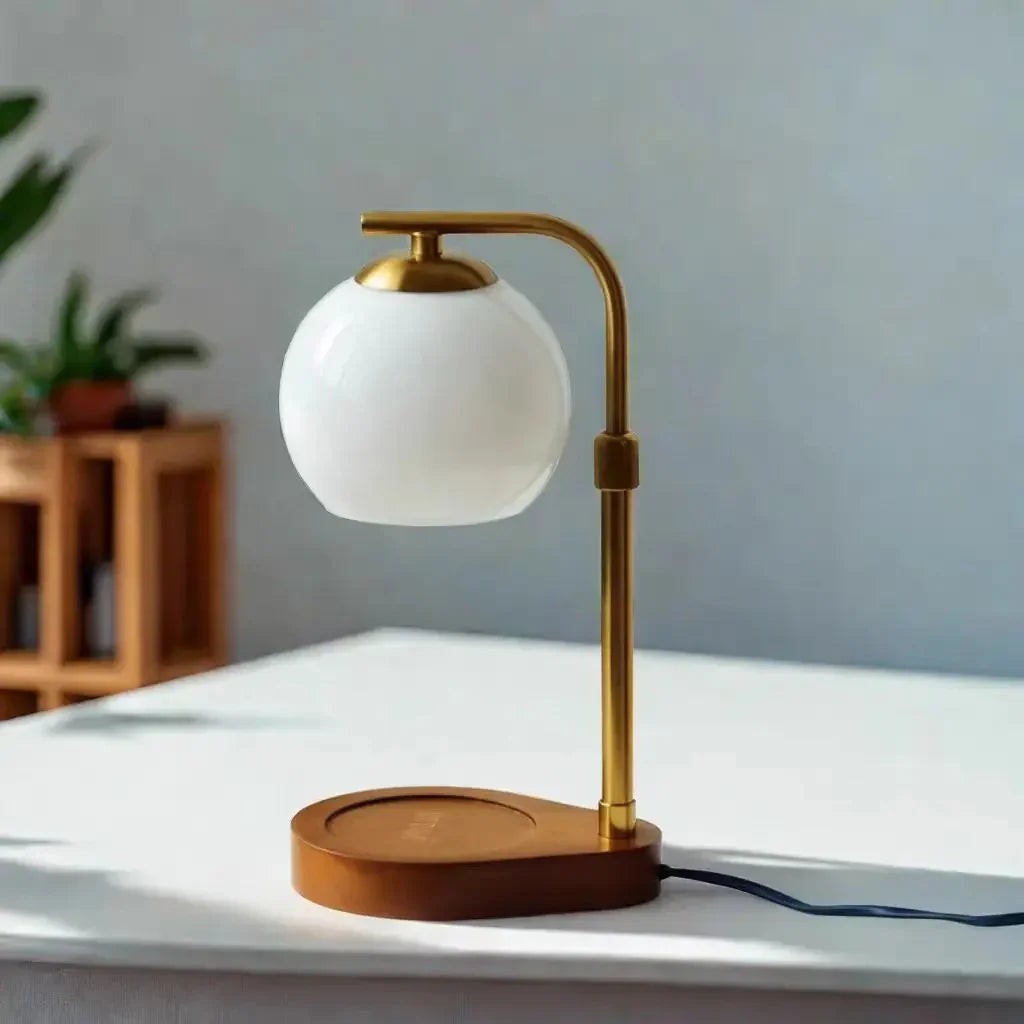 Kaarsverwarmer Lamp Tafellamp Zonder Vlam 33cm Modern Design