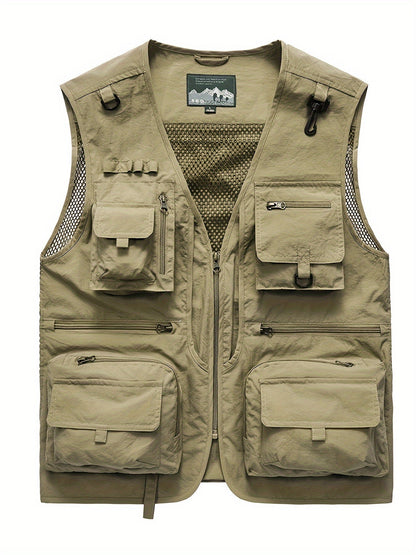 Dunne Heren Gilet met Ritszakken - StudioMarella