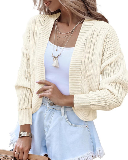 Dames Vest Gebreid Losse Fit Trendy Model