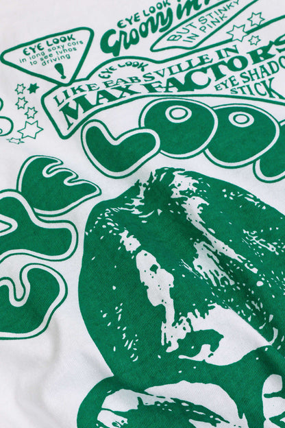 Vrouwelijk Crop Top T-Shirt met Korte Mouwen en Knoopjes
