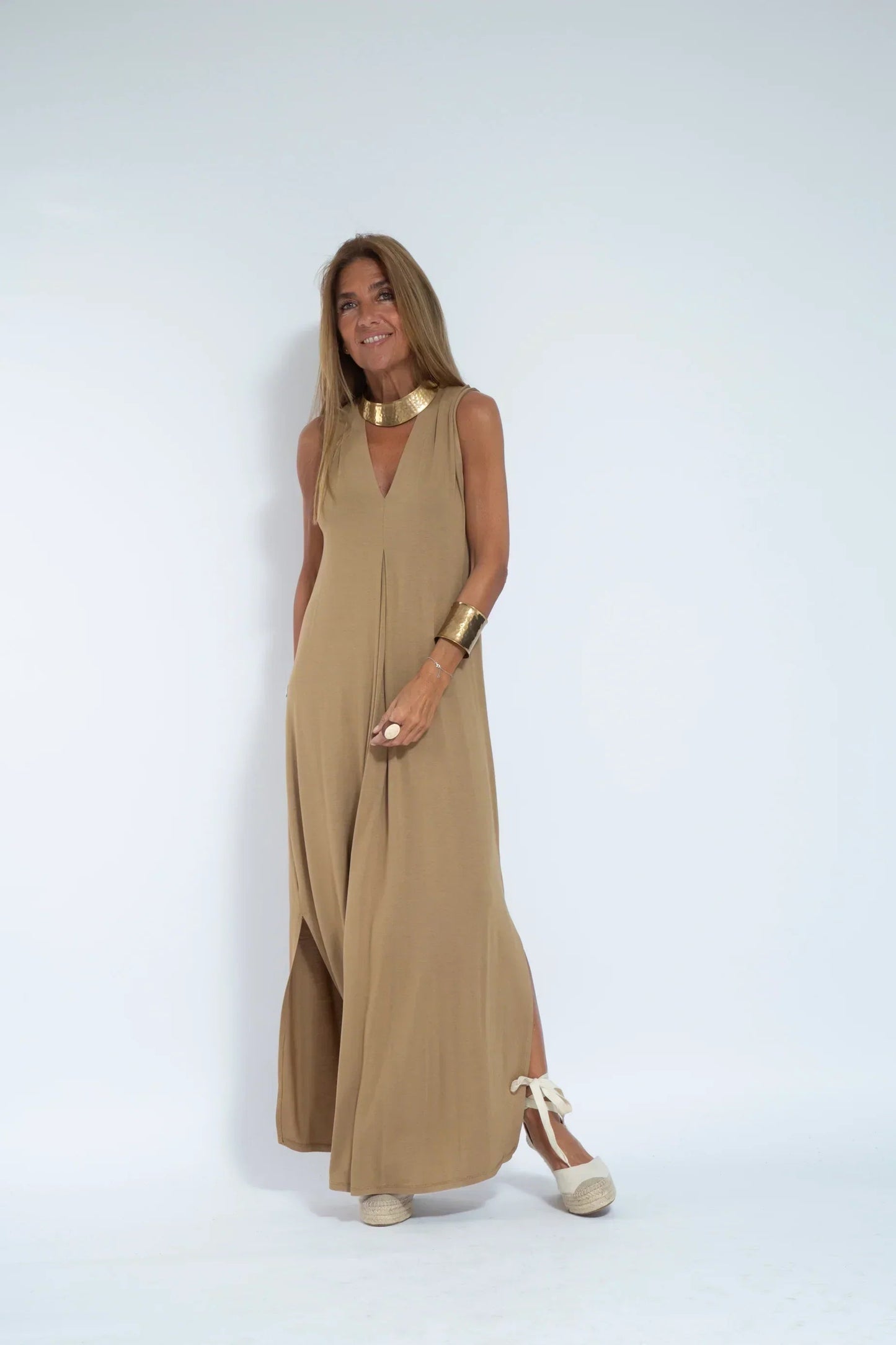 Vrouwen Jurk en Gilet Set Strakke Pasvorm