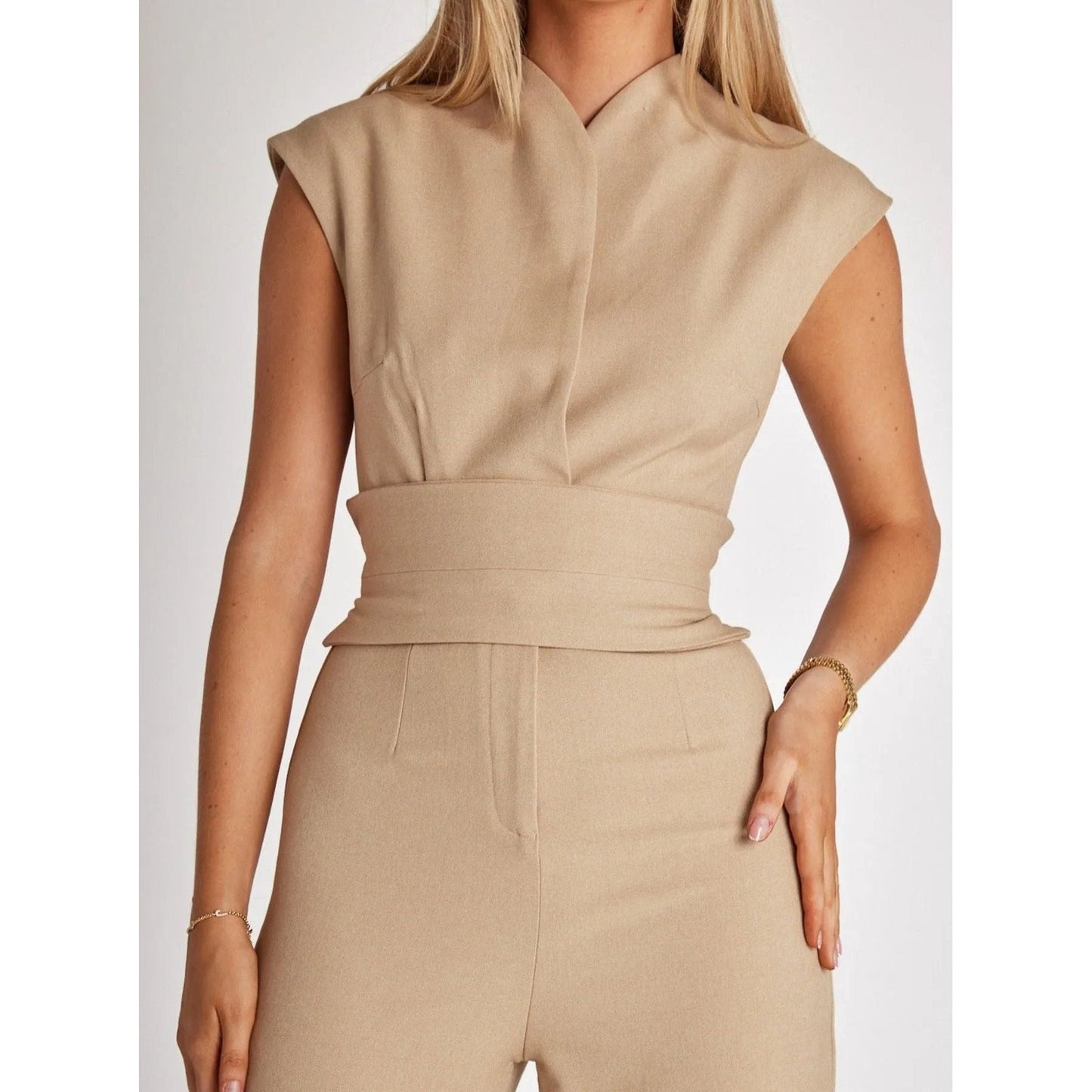 Wijde Jumpsuit met Pijpen voor Vrouw