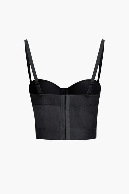 Bh-top met Beugelcups en Mesh voor Vrouw