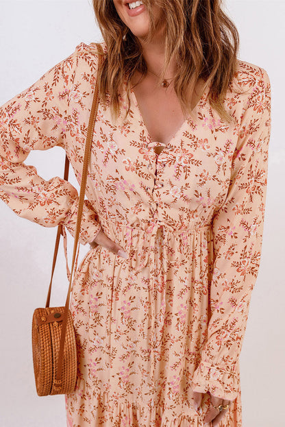 Kleurige Maxi Jurk met Strepen voor Vrouw Zomer
