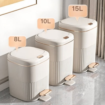 Pedaalemmer met Elegant Design – Hygiënische Afvalbak voor Badkamer en Keuken
