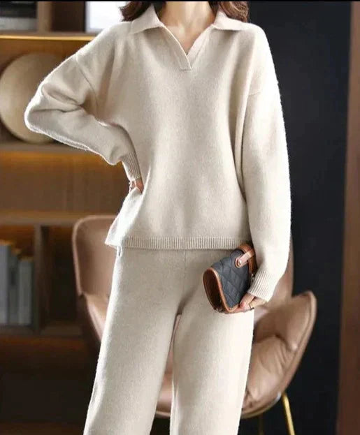 Dames Trainingspak 2-Delig Oversized Trui en Broek Comfortabel - StudioMarella