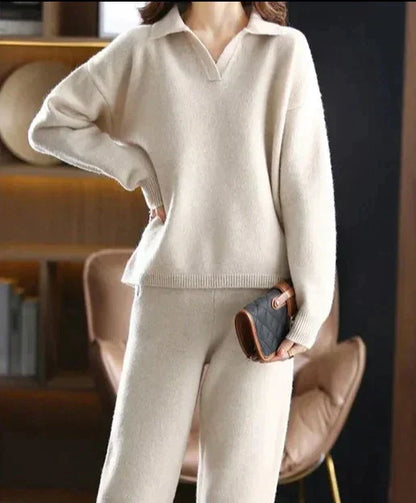 Dames Trainingspak 2-Delig Oversized Trui en Broek Comfortabel - StudioMarella