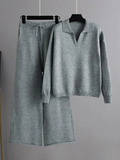 Dames Trainingspak 2-Delig Oversized Trui en Broek Comfortabel