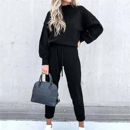 Dames Tweedelig Pak – Elegante Broek en Blouse Set