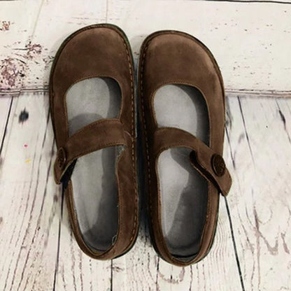 Suède Schoenen met Comfortabele Zool Vintage Look - StudioMarella