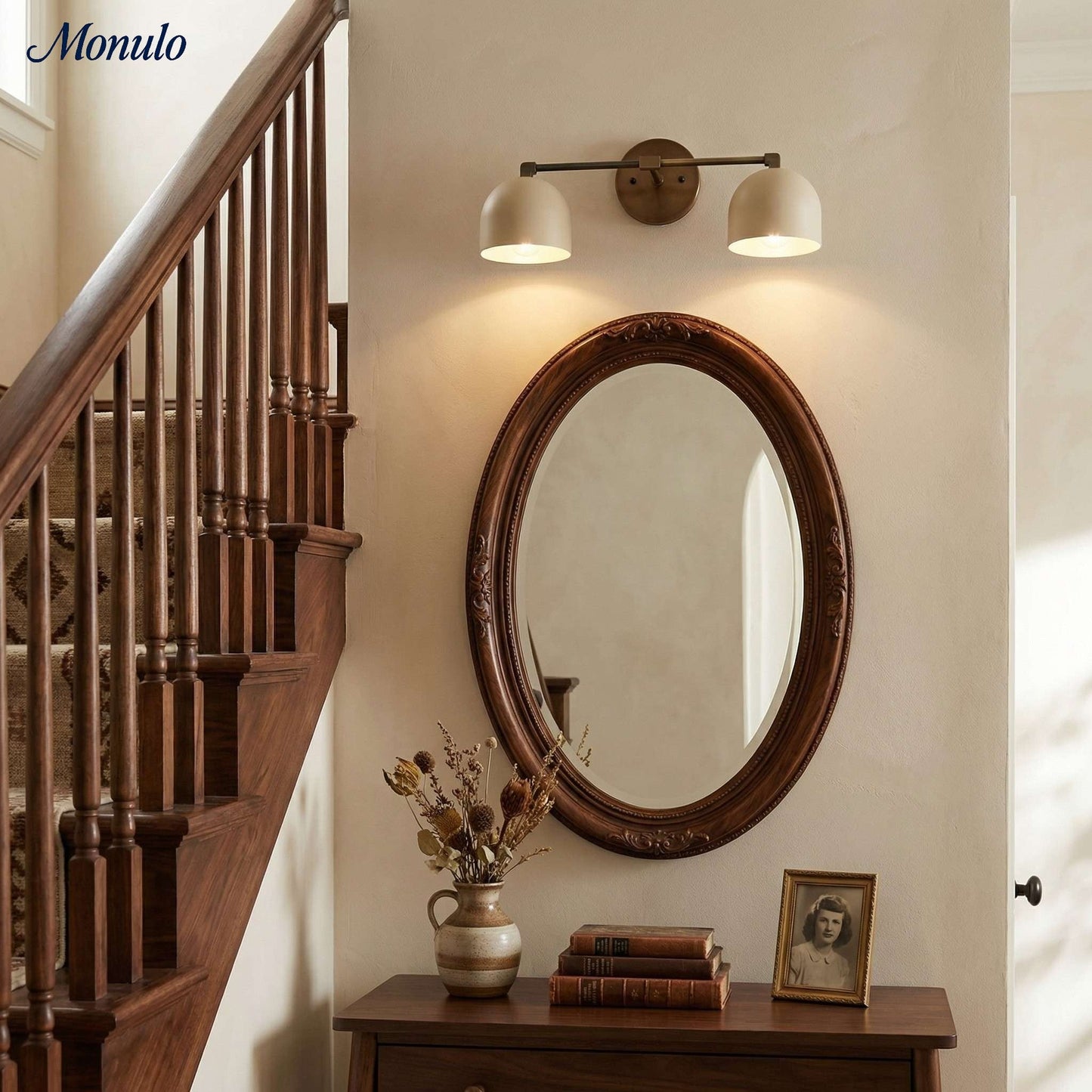 Wandlamp Koepelscherm Mid-Century Retro Design Badkamer Gang