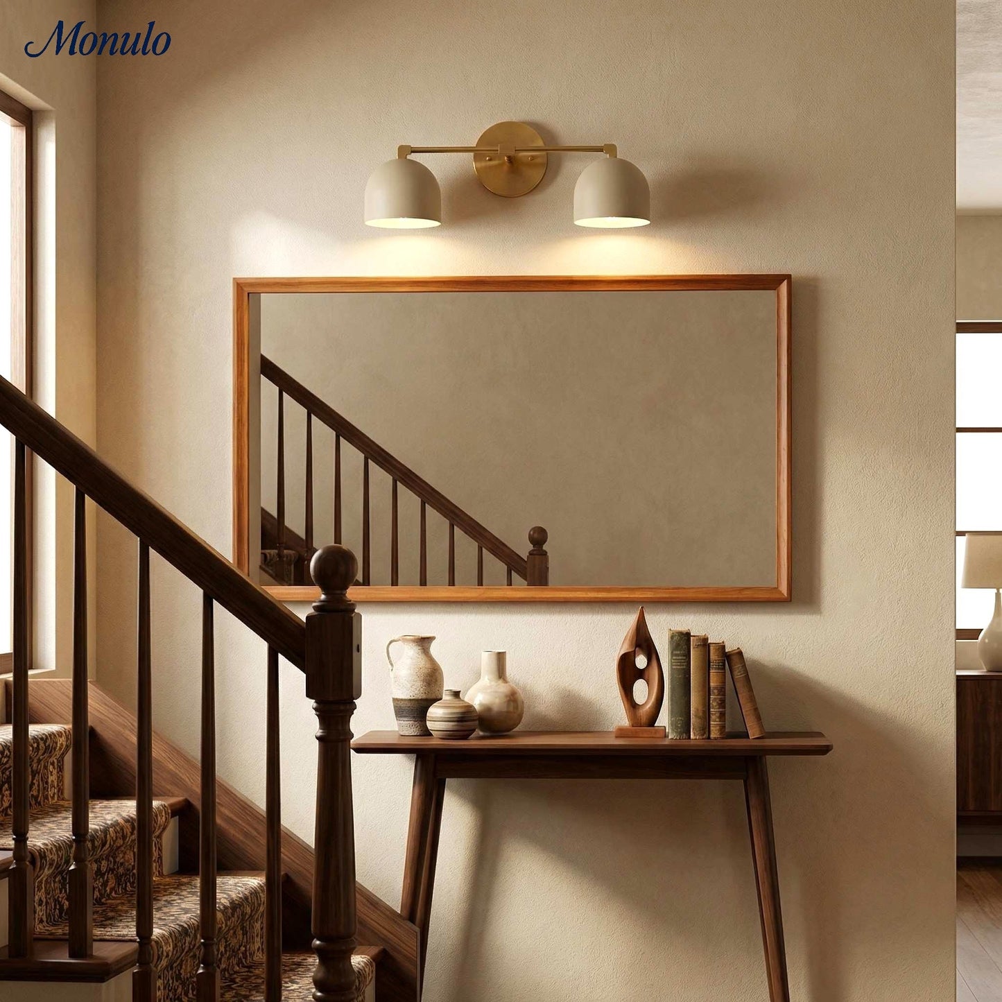 Wandlamp Koepelscherm Mid-Century Retro Design Badkamer Gang