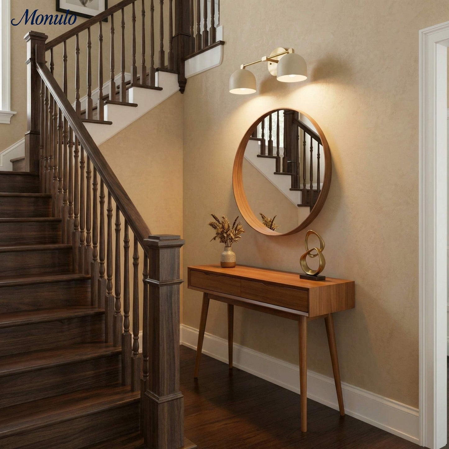 Wandlamp Koepelscherm Mid-Century Retro Design Badkamer Gang