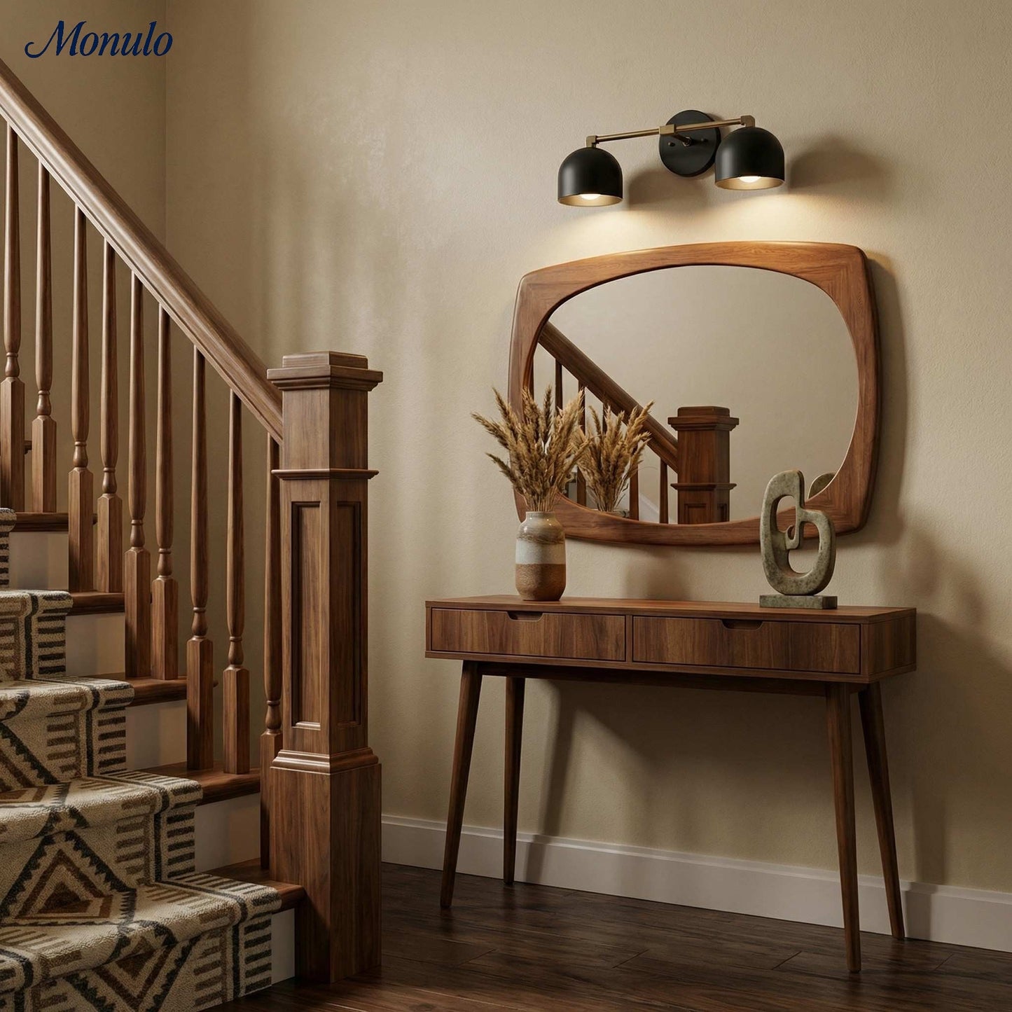 Wandlamp Koepelscherm Mid-Century Retro Design Badkamer Gang