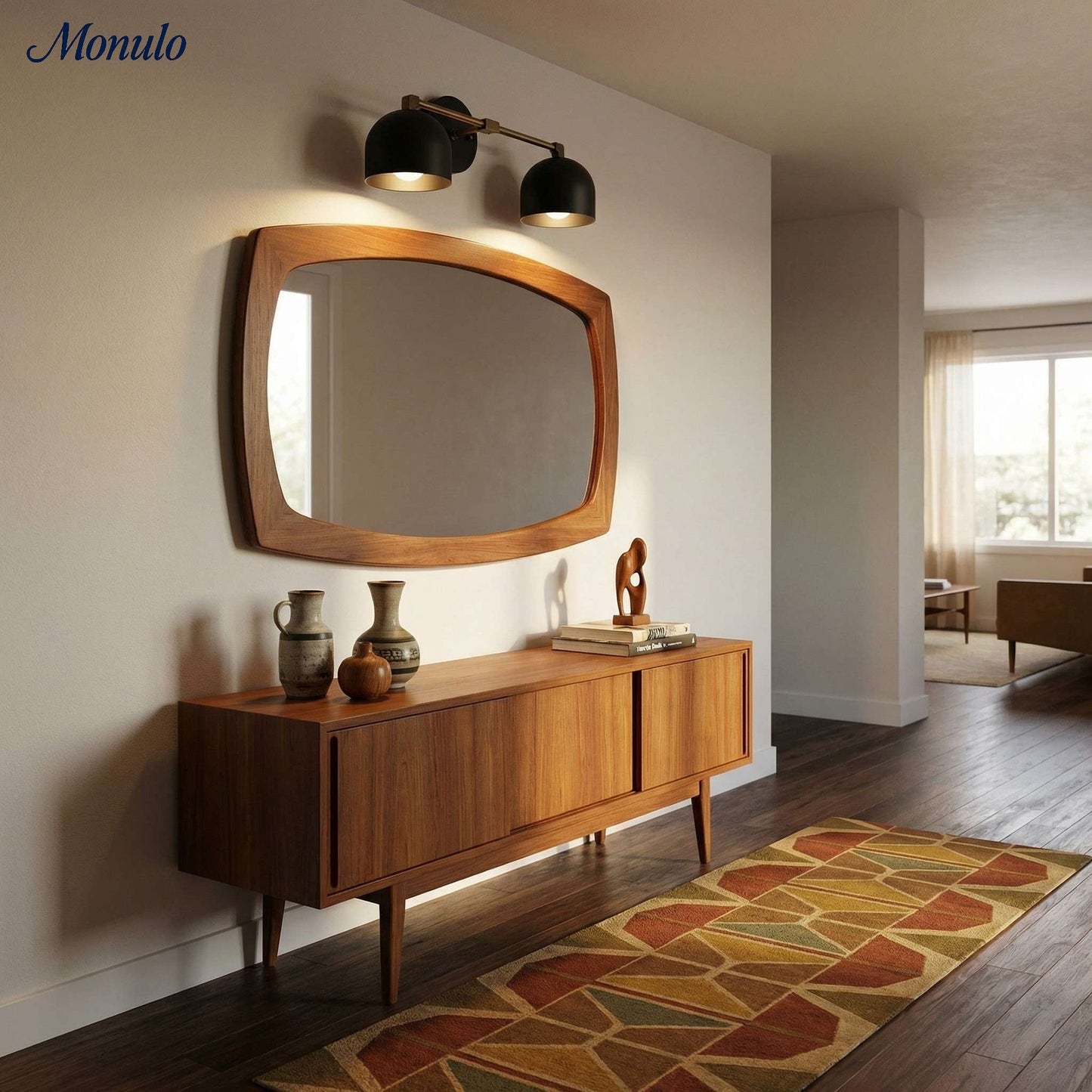 Wandlamp Koepelscherm Mid-Century Retro Design Badkamer Gang