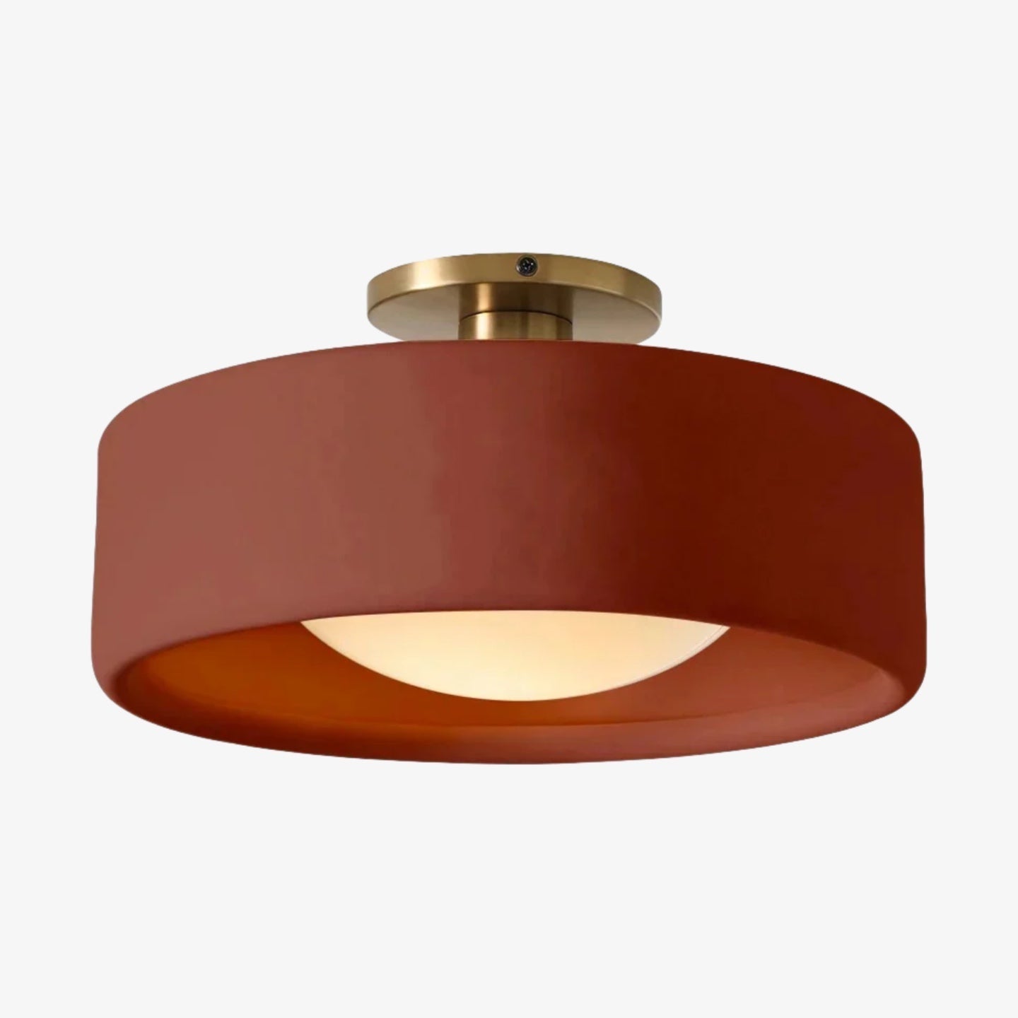 Porselein Plafondlamp Rond Modern – Zachte Sfeerverlichting voor Gang Kantoor Keuken