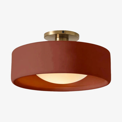 Porselein Plafondlamp Rond Modern – Zachte Sfeerverlichting voor Gang Kantoor Keuken