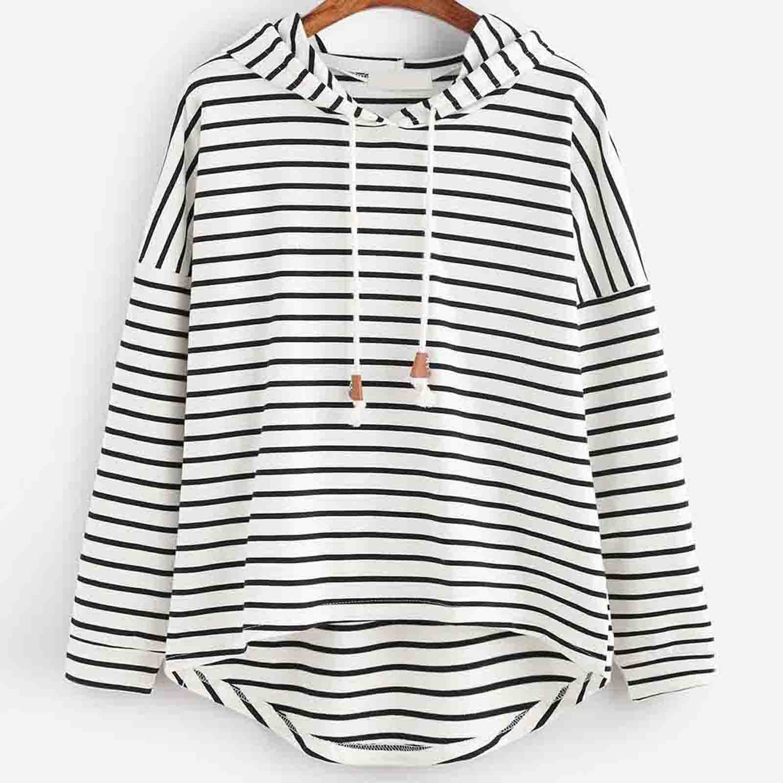 Warme Gestreepte Hoodie voor Heren en Dames - StudioMarella