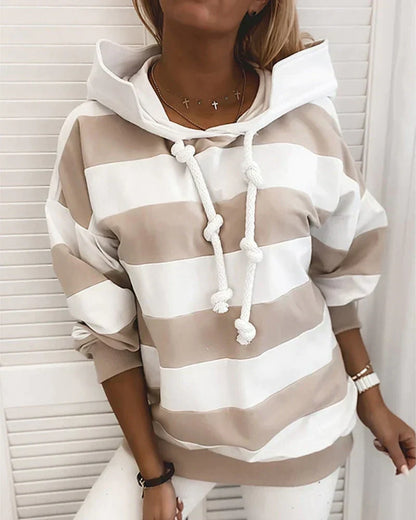 Warme Hoodie voor Dames en Heren Modieus Design