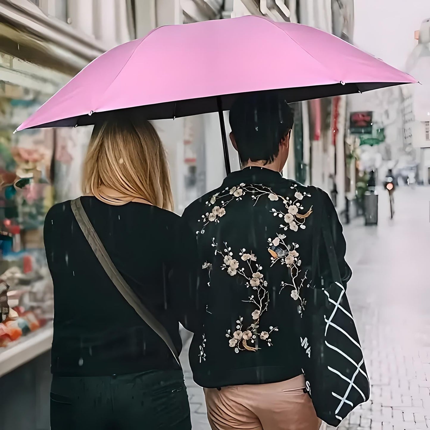Compacte Reisparaplu met Waterdichte Hoes – Windbestendig & Ultralicht | Ideaal voor Onderweg