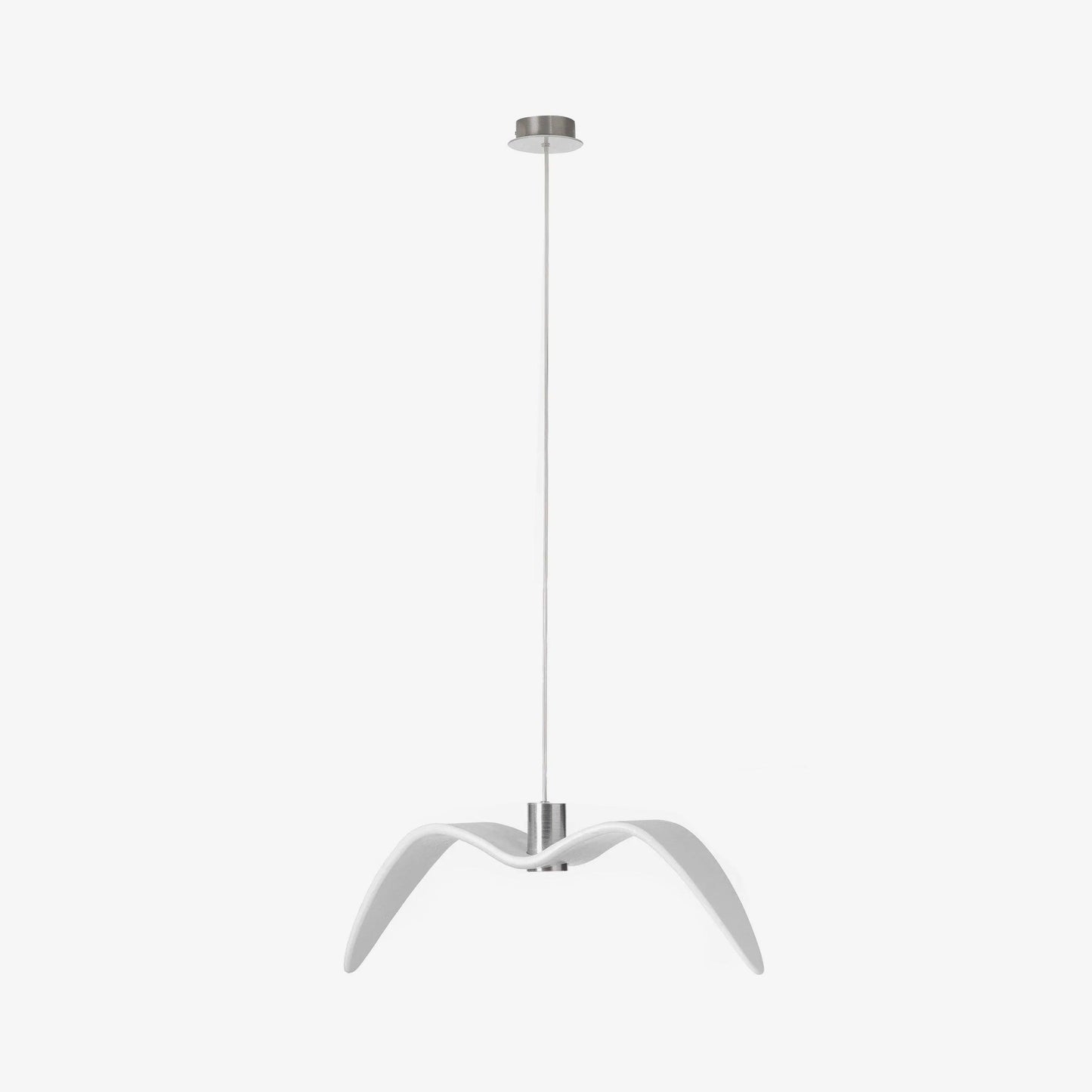 Hanglamp LED Vogeldesign Resin Aluminium Wit Zwart 3000K 4000K 6000K Woonkamer Pendellamp Minimalistisch Organisch Plafondlamp