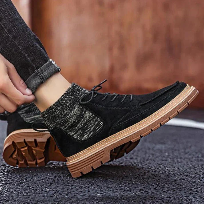 Herenschoenen met Steunzool Comfortabel Wandelen