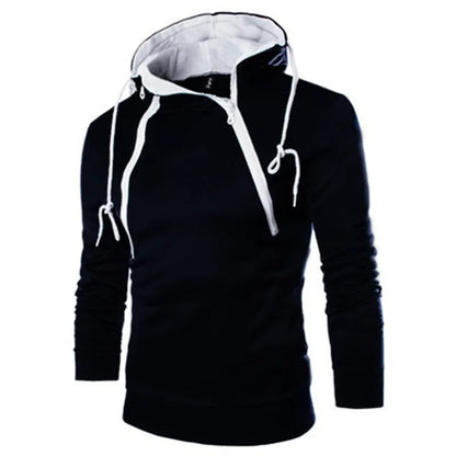 Zachte Sweatshirt Hoodie met Hoge Hals Comfortabel