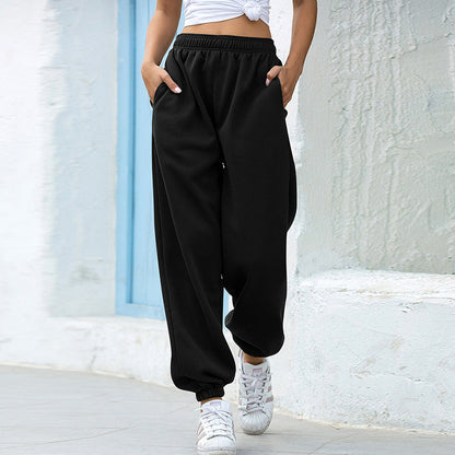 Dames Joggingbroek Zacht High Waist Joggingpantalon Comfort