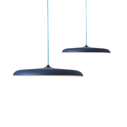 Moderne LED Hanglamp met Minimalistische Lijnen – Dimbare Eetkamerlamp in Meerdere Kleuren voor Scandinavisch Interieur