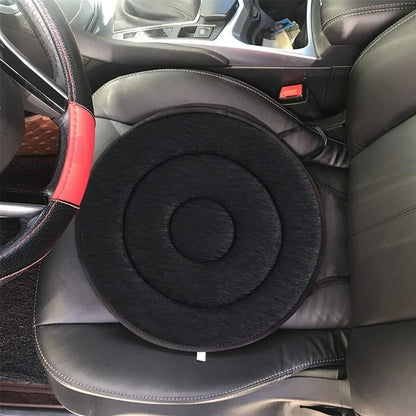 Draaibaar Zitkussen 360° Memory Foam Comfort Zwart Beige Koffie Rood Antislip voor Auto Kantoor Thuis Mobiliteitsondersteuning Ergonomische Zithulp