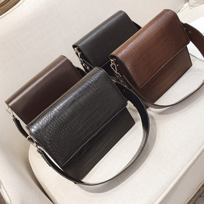 Croc Schoudertas Crossbody Compact voor Dagelijks Gebruik