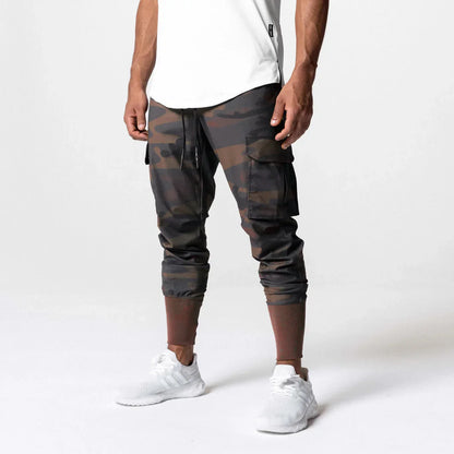 Waterdichte Cargo Broek Heren Jogger Zwart Tactical Stijl