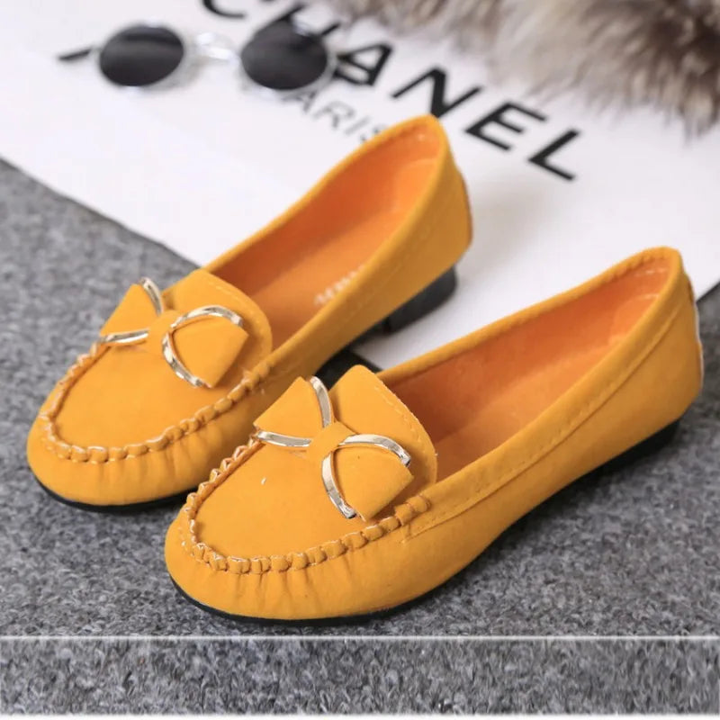 Dames Loafers Vlinderstrik Comfortabele Klassieke Schoenen