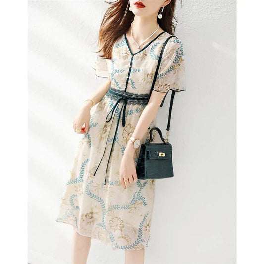 Zomerjurk Vrouw Vloeiende Jurk Zomercollectie - StudioMarella