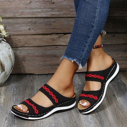 Orthopedische Sandalen van Leer Comfortabel en Steunend