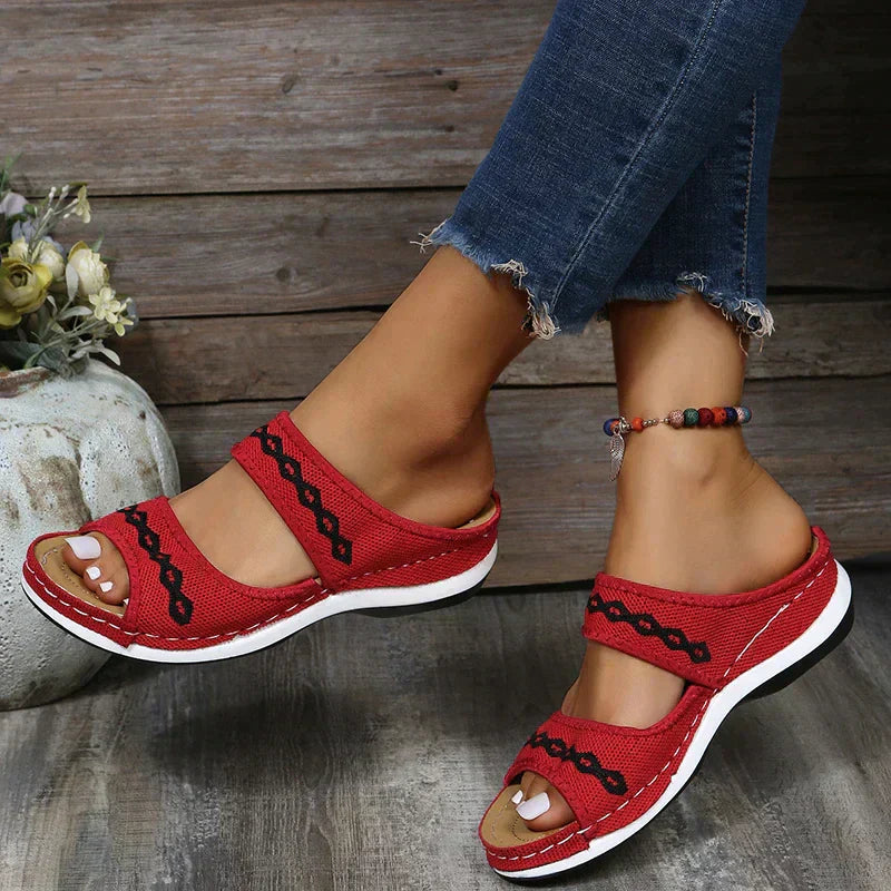 Orthopedische Sandalen van Leer Comfortabel en Steunend