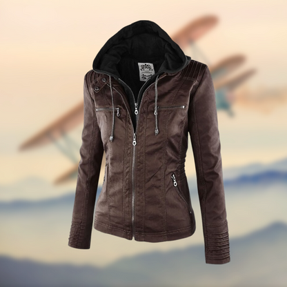 Leren Jas Elegant Italiaans Design