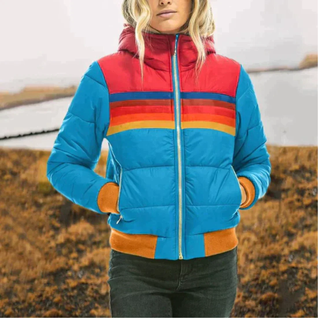 Zachte Pluche Jas Dames Warme Wintercoat