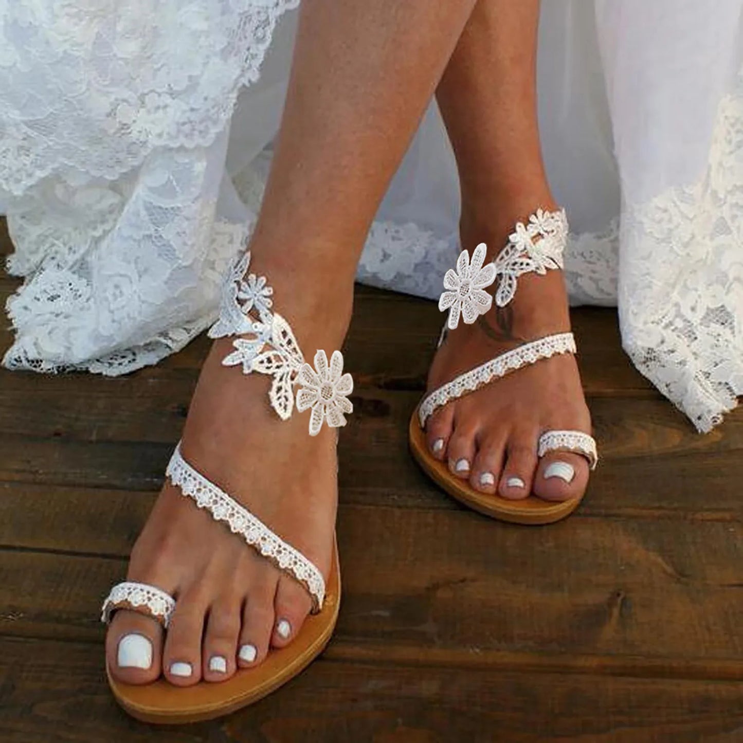 Vrouwen Sandalen Zomer Boho Stijl