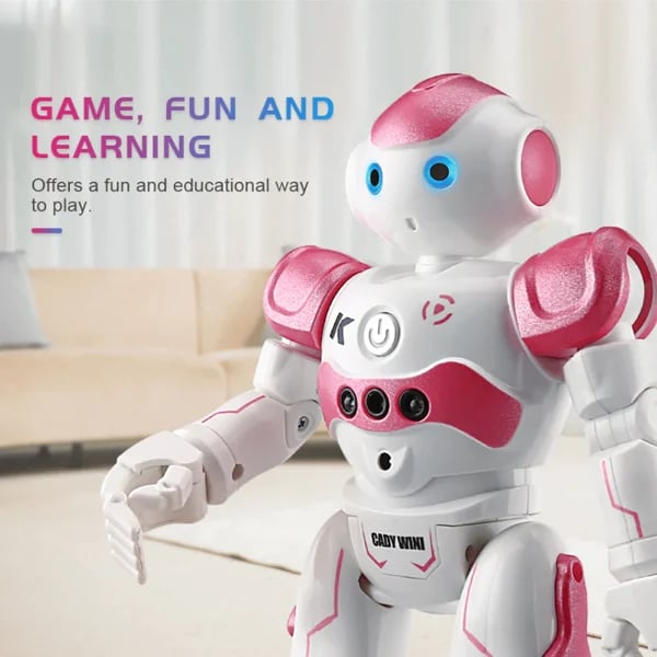 Interactieve Gestuurbaarbare Robot met Muziek en Dans voor Kinderen Educatief Speelgoed Bewegend Cadeau