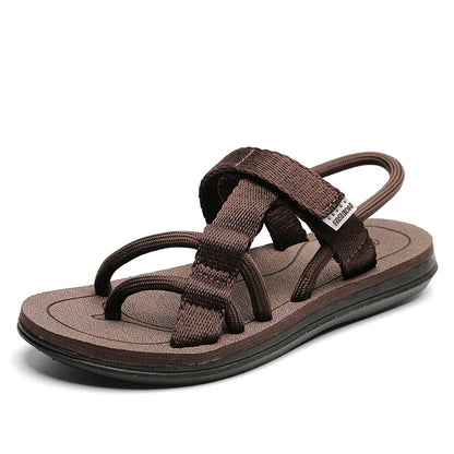 Comfortabele Platte Sandalen met Antislip Zool
