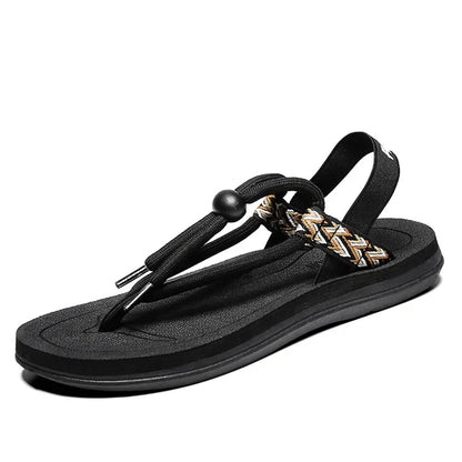 Comfortabele Platte Sandalen met Antislip Zool