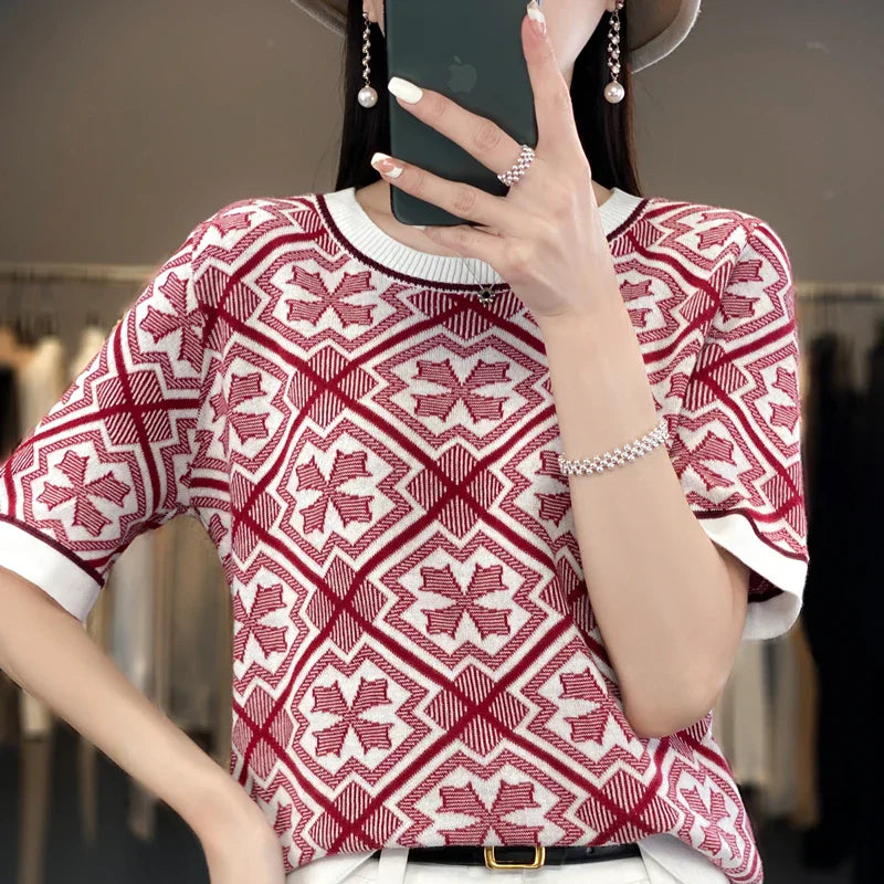 Zomertrui Vrouw Lichtgewicht Mode - StudioMarella