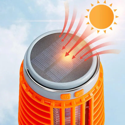 UV-Lamp tegen Muggen en Insecten | Oplaadbaar | Zonne-Energie | Draagbaar