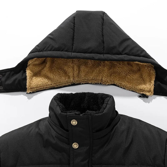 Ethan Hoodie Zwart Kapucia Jacket - StudioMarella